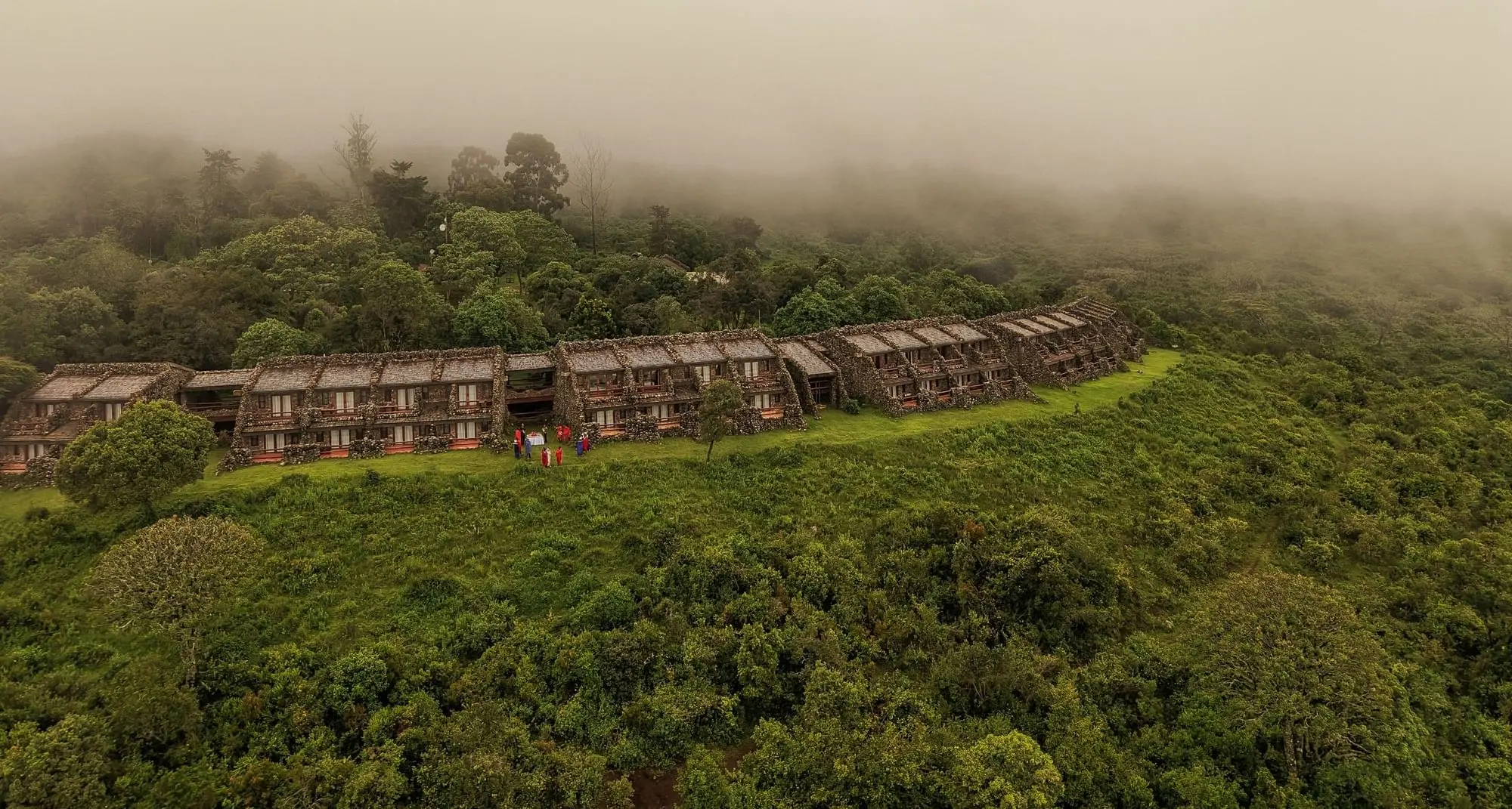 Ngorongoro Serena Lodge crater rim